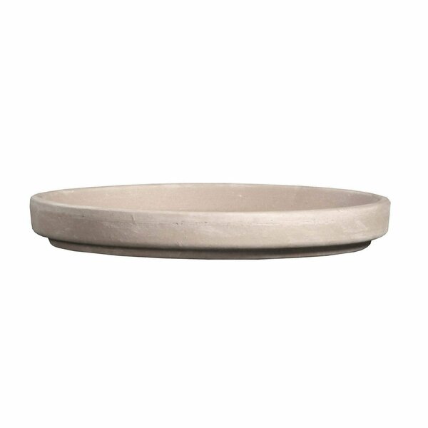 Ceramo 6 in. White Clay Saucer SAB-GT-6